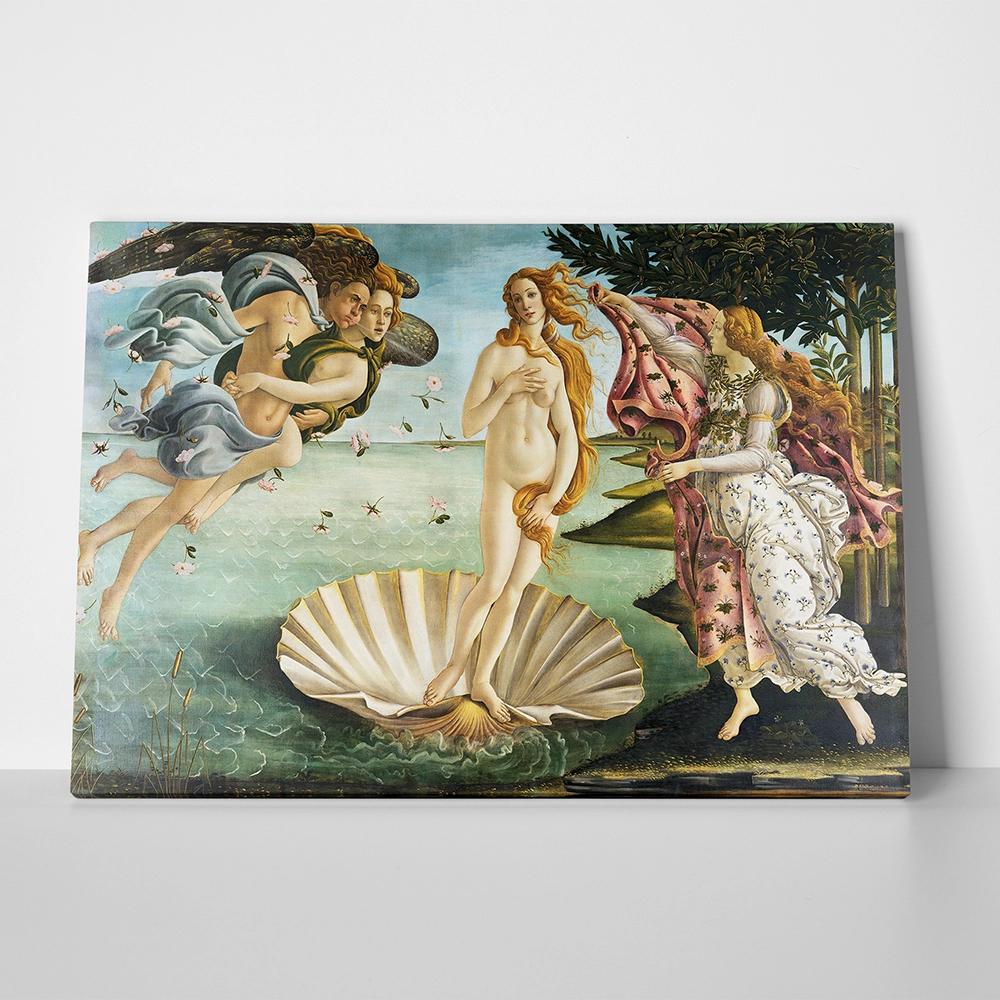 Πινακας σε καμβά BOTTICELLI - THE BIRTH OF VENUS