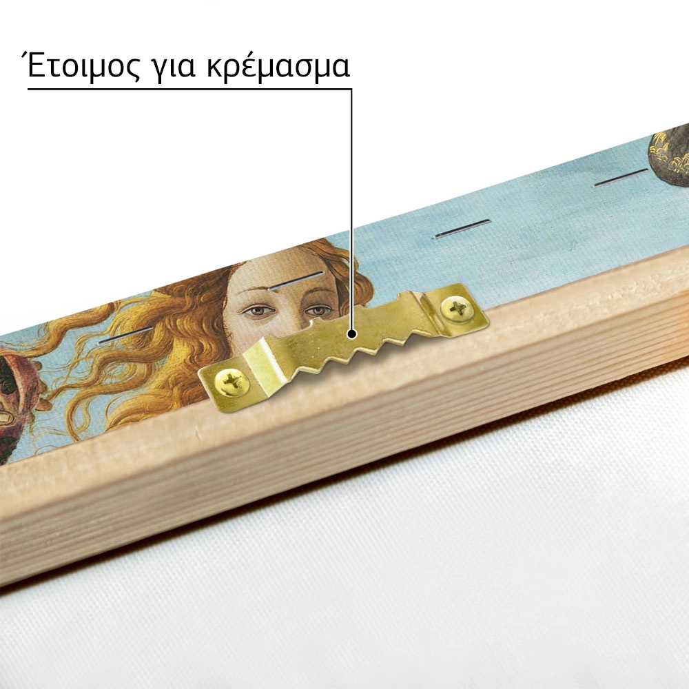 Πινακας σε καμβά BOTTICELLI - THE BIRTH OF VENUS