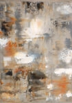 Πινακας σε καμβά BROWN AND GREY