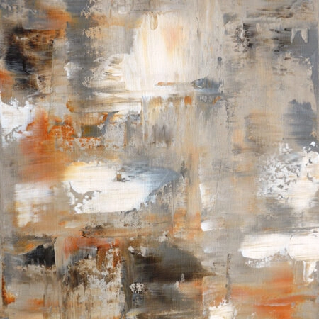 Πινακας σε καμβά BROWN AND GREY - Αφηρημενα και Abstract Sticky 8