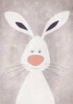 Πινακας σε καμβά BUNNY CARTOON