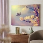 Πινακας σε καμβά BUTTERFLY TREE