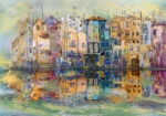 Πινακας σε καμβά COLOUR CITY