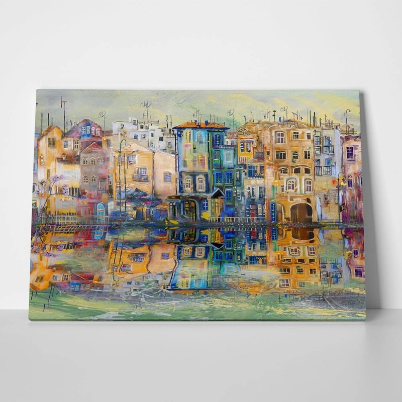 Πινακας σε καμβά COLOUR CITY