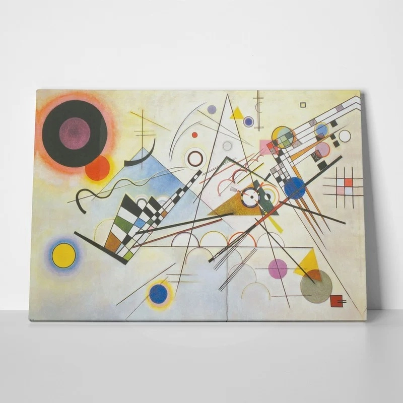 Πινακας σε καμβά KANDINSKY - COMPOSITION No8