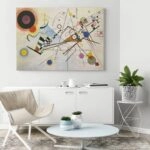 Πινακας σε καμβά KANDINSKY - COMPOSITION No8