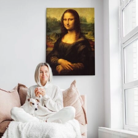 Πινακας σε καμβά DA VINCI - MONA LISA - Leonardo Da Vinci Sticky 2