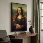 Πινακας σε καμβά DA VINCI - MONA LISA