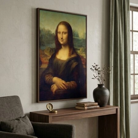 Πινακας σε καμβά DA VINCI - MONA LISA