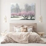 Πινακας σε καμβά DELICATE FLOWERING TREES