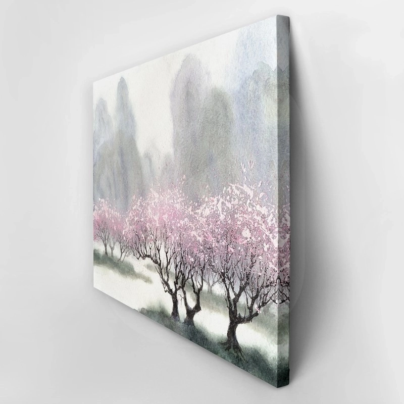 Πινακας σε καμβά DELICATE FLOWERING TREES