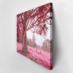 Πινακας σε καμβά FANTASTIC SWING ON TREE PINK