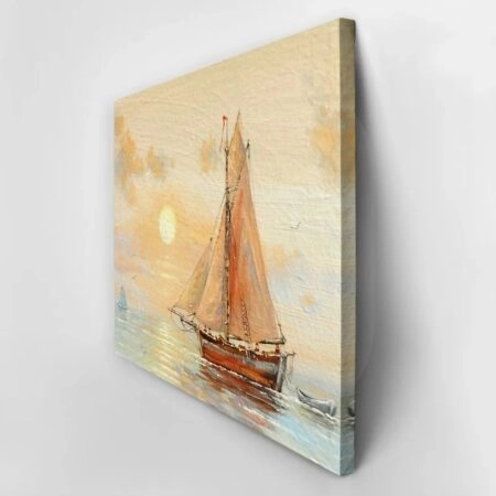 Πινακας σε καμβά FISHERMAN'S BOAT - Βαρκες και Καραβια Sticky 7