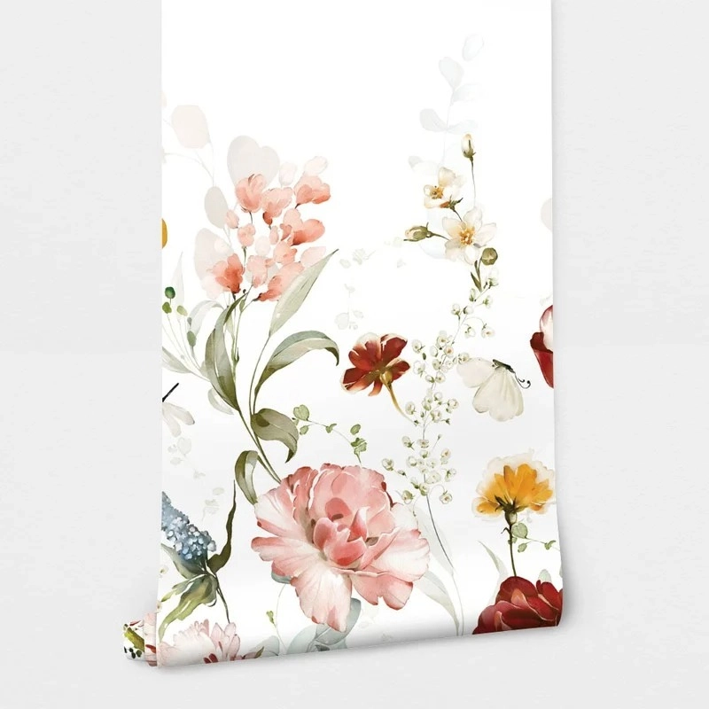 Αυτοκόλλητη Ταπετσαρία τοίχου GARDEN FLOWERS