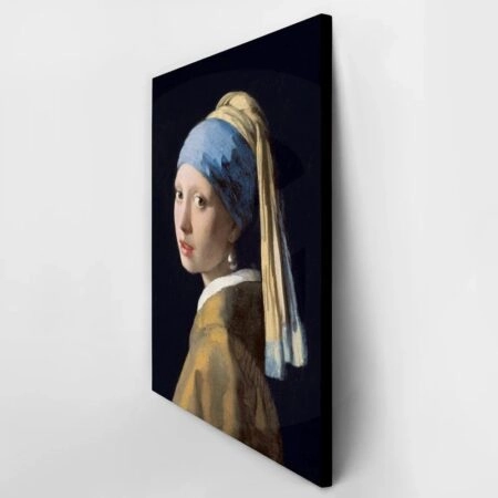 Πινακας σε καμβά VERMEER - GIRL WITH A PEARL EARRING - Johannes Vermeer Sticky 3