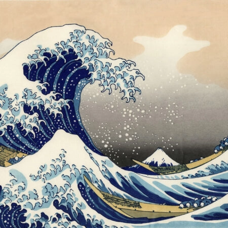 Πινακας σε καμβά HOKUSAI - GREAT WAVE - Hokusai Katsushika Sticky 12