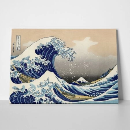 Πινακας σε καμβά HOKUSAI - GREAT WAVE - Hokusai Katsushika Sticky 1