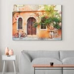 Πινακας σε καμβά HOUSE IN CHANIA