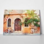 Πινακας σε καμβά HOUSE IN CHANIA