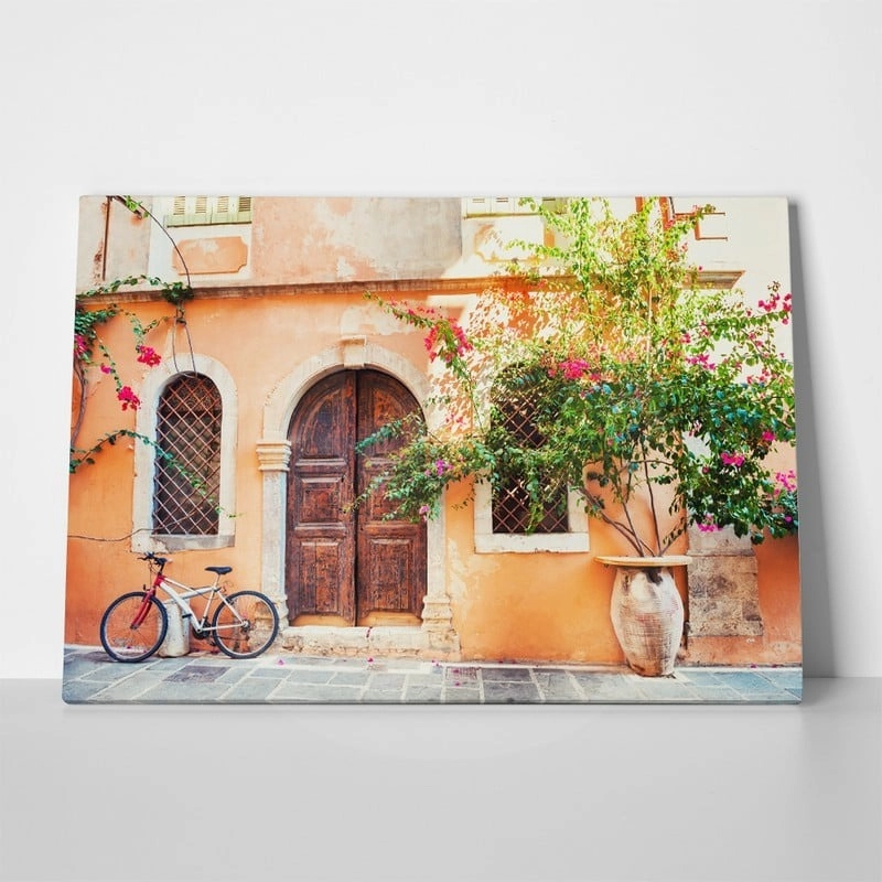 Πινακας σε καμβά HOUSE IN CHANIA