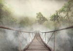 Πινακας σε καμβά JUNGLE BRIDGE
