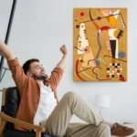 Πινακας σε καμβά KANDINSKY 3