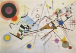 Πινακας σε καμβά KANDINSKY - COMPOSITION No8