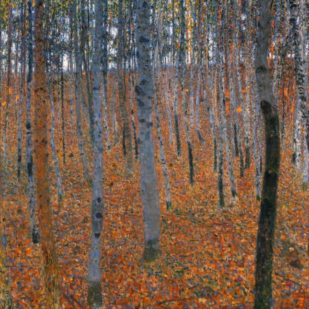 Πίνακας σε καμβά KLIMT - BEECH FOREST - Gustav Klimt Sticky 7