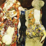 Πινακας σε καμβα KLIMT - BRIDES