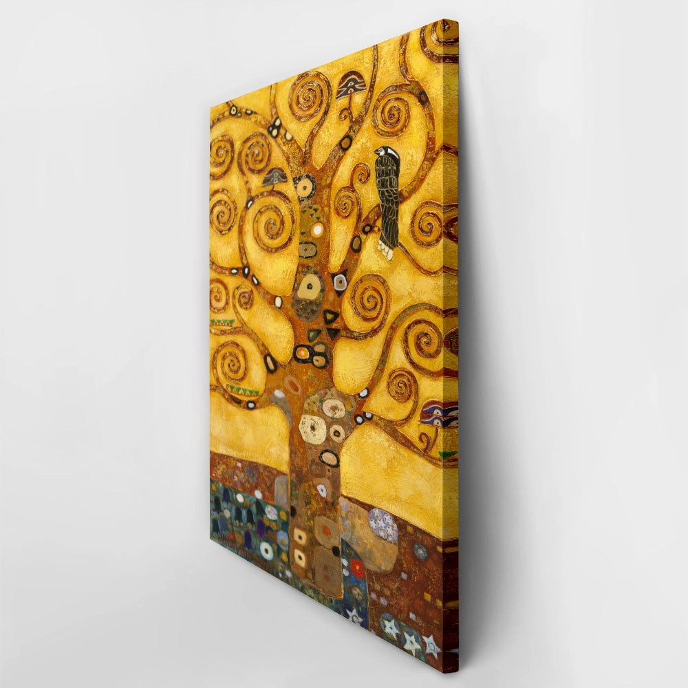 Πινακας σε καμβά KLIMT - TREE OF LIFE (DETAIL)