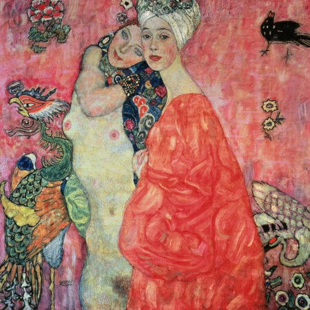 Πινακας σε καμβα KLIMT - WOMEN FRIENDS - Gustav Klimt Sticky 7