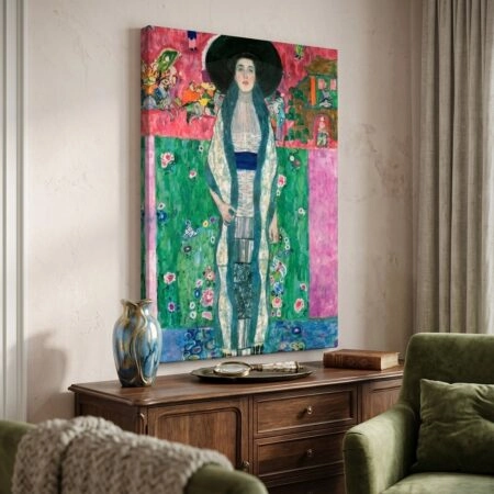 Πινακας σε καμβά KLIMT - ADELE BLOCH BAUER II - Gustav Klimt