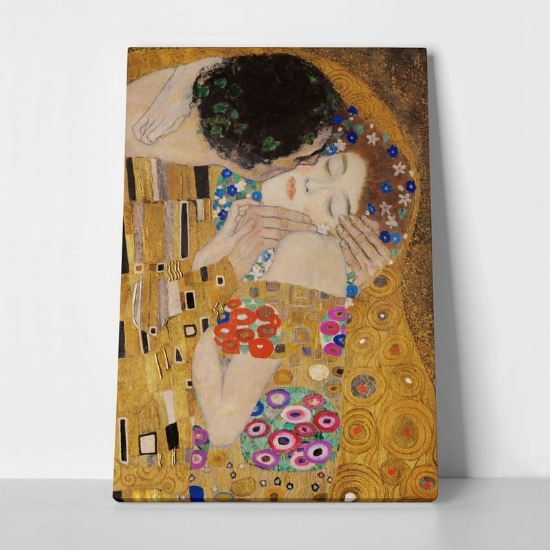 Πινακας σε καμβά KLIMT - KISS (DETAIL)