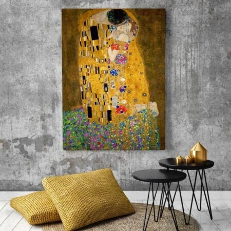 Πινακας σε καμβά KLIMT - KISS (FULL) - Gustav Klimt Sticky 3