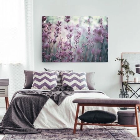 Πινακας σε καμβά LAVENDER - Floral - Λουλουδια