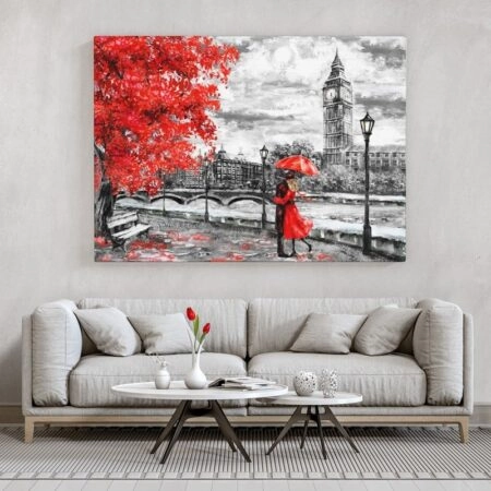 Πινακας σε καμβά LONDON PAINTING 2 - Λονδινο