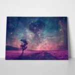 Πινακας σε καμβά MAGIC ALONE TREE