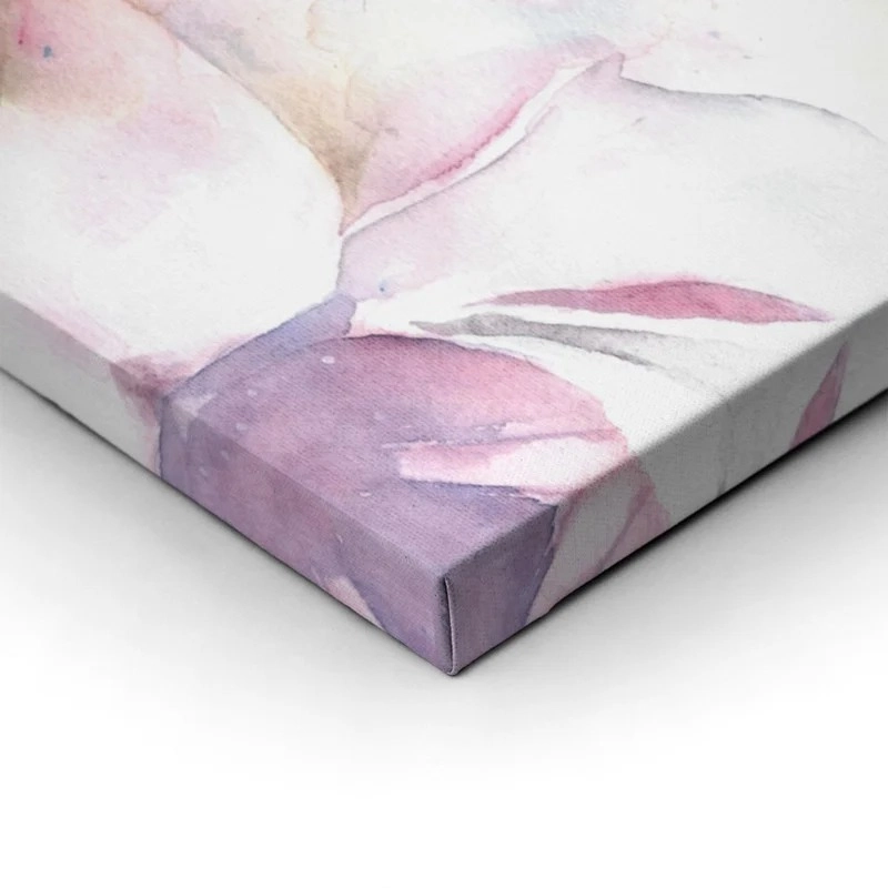 Πινακας σε καμβά MAGNOLIA FLOWER TREE WATERCOLOR PAINTING