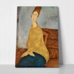 Πινακας σε καμβά MODIGLIANI JAUNE - LE SWEATER