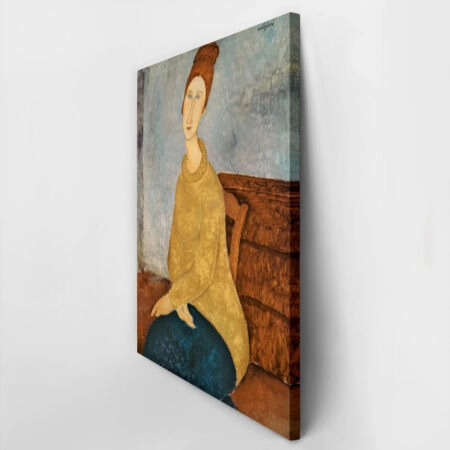 Πινακας σε καμβά MODIGLIANI JAUNE - LE SWEATER - Modigliani Amedeo Sticky 2