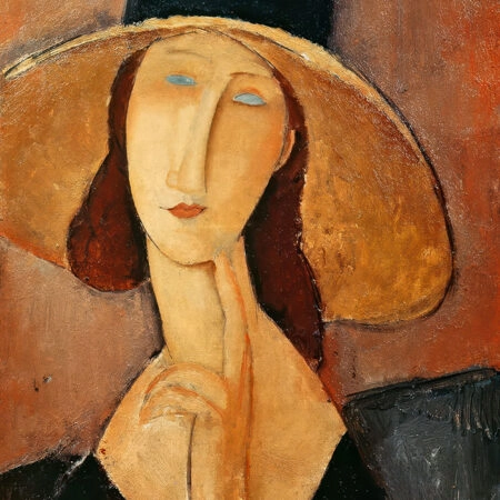 Πινακας σε καμβά MODIGLIANI - HEAD OF A WOMAN - Modigliani Amedeo Sticky 6