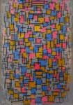 Πινακας σε καμβά MONDRIAN - COMPOSITION