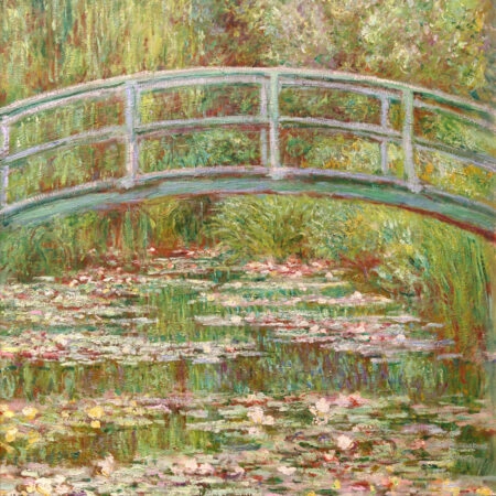 Πινακας σε καμβά MONET - BRIDGE OVER WATER LILY POND - Monet Claude Sticky 6