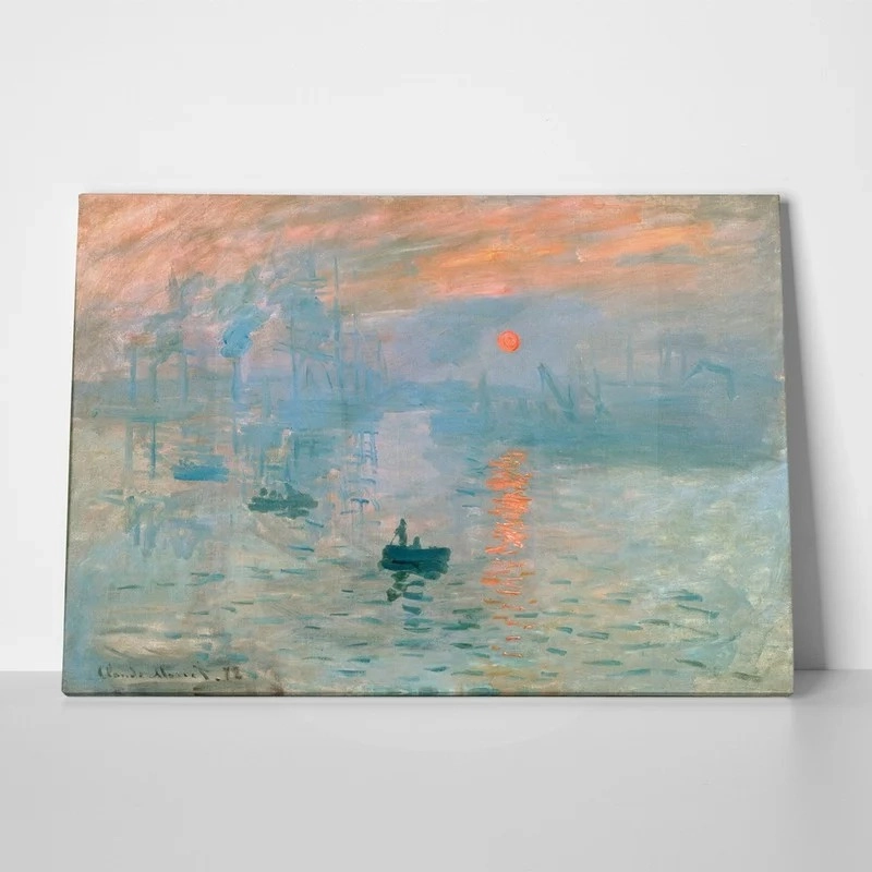 Πινακας σε καμβά MONET - SUNRISE