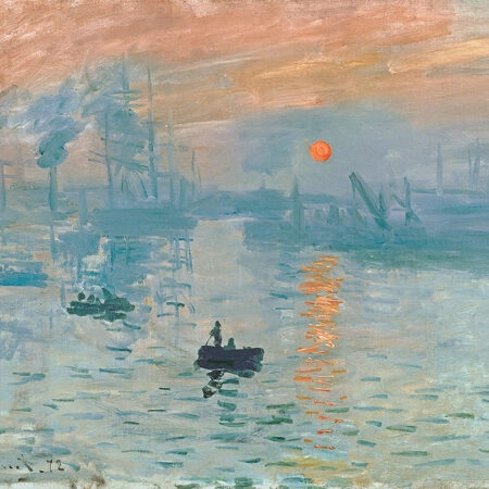 Πινακας σε καμβά MONET - SUNRISE - Monet Claude Sticky 11