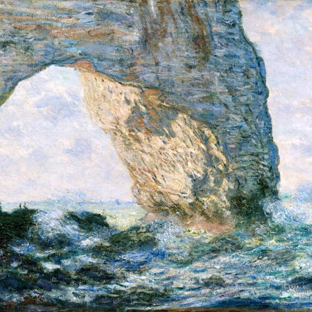 Πινακας σε καμβά MONET - THE MANNEPORT - Monet Claude Sticky 6