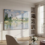 Πινακας σε καμβά MONET - SUMMER IN VETHEUIL