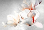 Πινακας σε καμβά MONOCHROME MAGNOLIAS