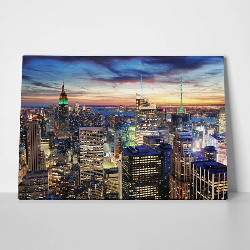Πινακας σε καμβά NEW YORK SKYSCRAPERS