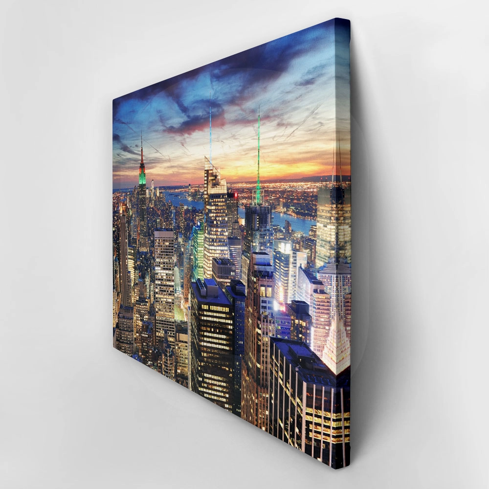 Πινακας σε καμβά NEW YORK SKYSCRAPERS